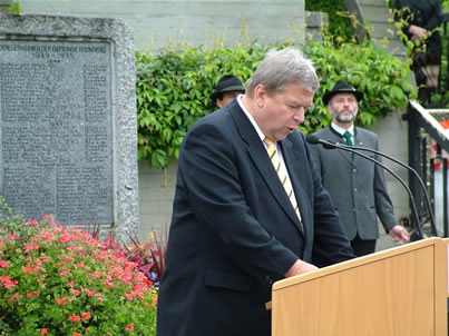 Rede von Dr. Ruhmannseder